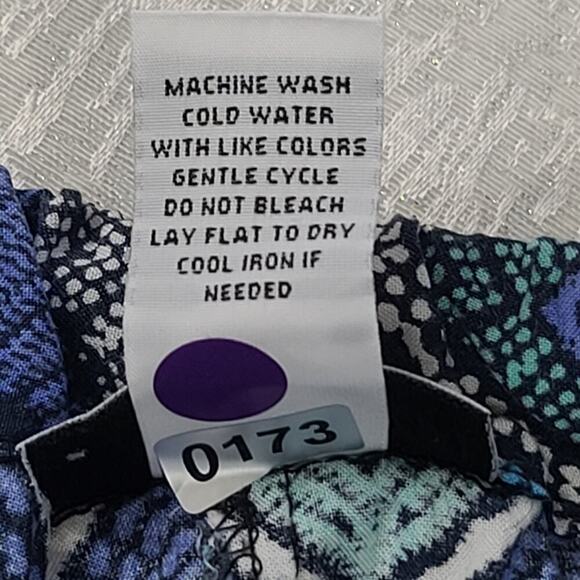 Joe B women's hippie magic jogger boho pants blue Size XL Dopamine funky quirky - Picture 7 of 7